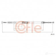 Трос ручника COFLE R302KFT Fiat Multipla 491.15 92. 491.15