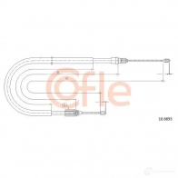 Трос ручника COFLE 10.6693 92 .10.6693 UQROPD 4297354