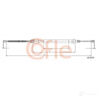 Трос ручника COFLE 10.4575 Citroen Xsara 1 (NX) 1997 – 2005 92.10 .4575 AUG8U