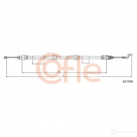 Трос ручника COFLE 10.7395 92.10 .7395 08BTY Volkswagen Multivan (T5, 7HM) 1 Минивэн 3.2 V6 235 л.с. 2004 – 2009