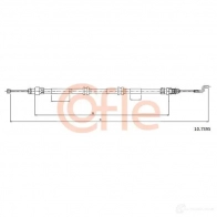 Трос ручника COFLE 10.7395 92.10 .7395 08BTY 4297443