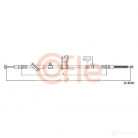 Трос ручника COFLE 17.4226 UY9I49U 92.17.42 26 Honda Fit 2 (GD, GE) Хэтчбек 1.2 i-DSI (GD5, GE2) 78 л.с. 2002 – 2007