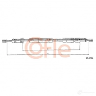 Трос ручника COFLE 4297287 B0UF0D7 92.10. 6026 10.6026