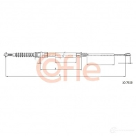 Трос ручника COFLE 10.7628 Volkswagen Touran (1T1, 1T2) 1 Минивэн 2.0 TDI 136 л.с. 2003 – 2010 4WSFPBK 92.1 0.7628