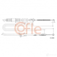 Трос ручника COFLE 92.17.20 24 Mitsubishi Lancer 7 (CB, CD, CC) 1993 – 1996 HMVV27 17.2024