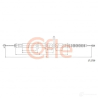 Трос ручника COFLE V71P1 17.2750 Subaru Impreza (GC, GF) 1 1992 – 2000 92.17 .2750