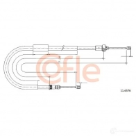 Трос ручника COFLE 11.6576 Renault Clio 3 (BR, KR) 2005 – 2012 7I04KQL 92.11 .6576