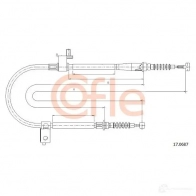 Трос ручника COFLE MKGXSQ 17.0687 92.17.0 687 Mazda