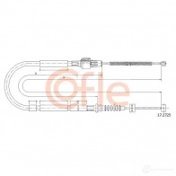 Трос ручника COFLE 3NDHL Opel Frontera 17.2725 92.1 7.2725