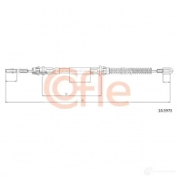 Трос ручника COFLE 4297279 Z6MVBRV 10.5973 92.10 .5973 - Изображение 1