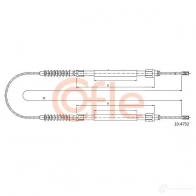 Трос ручника COFLE 92.10.473 2 SHPC2D2 4297142 10.4732