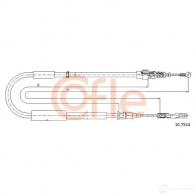 Трос ручника COFLE Audi A2 (8Z) 1 2000 – 2005 92.10.751 4 ZIR9MS 10.7514