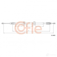 Трос ручника COFLE 11.6681 XVRL4 Renault Kangoo (KC) 1 Минивэн 1.9 dCi 4x4 84 л.с. 2003 – 2025 92.11.6 681
