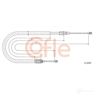 Трос ручника COFLE CP6Z7H 11.6587 Renault Clio 2 (CB, SB) 1998 – 2005 92. 11.6587