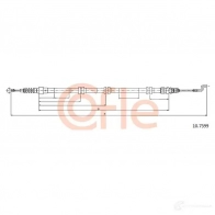 Трос ручника COFLE LCU673O 92.1 0.7399 10.7399 4297447