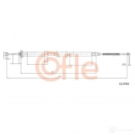 Трос ручника COFLE AIJIV Fiat Panda (169) 2 Хэтчбек 1.2 Natural Power 60 л.с. 2007 – 2011 12.0742 92.12 .0742