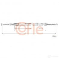 Трос ручника COFLE 631.11 TNZS6 Fiat Palio 92 .631.11