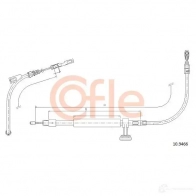 Трос ручника COFLE 4297691 10.9466 DMQL4DH 92.10.946 6 - Изображение 1