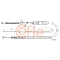 Трос ручника COFLE Opel Frontera 17.2721 10LUC 92.1 7.2721