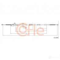 Трос ручника COFLE 17.1559 92.17.155 9 Toyota RAV4 RXDCFQ