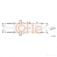 Трос ручника COFLE 9TQ8VY2 Ford Fiesta 6 (CB1, CCN) Хэтчбек 1.5 TDCi 75 л.с. 2012 – 2025 92.11. 5463 11.5463