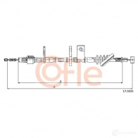 Трос ручника COFLE Suzuki Vitara (FT, GT, ET) 2 Кроссовер 1.9 D AWD (SE 419TD) 68 л.с. 1995 – 1998 17.5025 92.17.502 5 TSKI4L