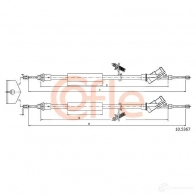 Трос ручника COFLE 92.10 .5367 Ford Focus 2 Кабриолет 1.6 100 л.с. 2006 – 2010 FFVHJ20 10.5367