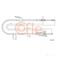 Трос ручника COFLE 5X9G3 17.0336 4299031 9 2.17.0336
