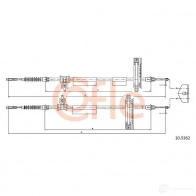 Трос ручника COFLE Ford Focus DM2 С Max Минивен 2.0 TDCi 136 л.с. 2003 – 2007 92.10.536 2 TOXPE 10.5362