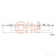 Трос ручника COFLE 11.5832 92.11. 5832 Chevrolet Cruze 1 (J305) Хэтчбек 2.0 CDI 163 л.с. 2011 – 2025 A3D1N