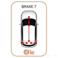 Трос ручника COFLE EG6QRBM 4298192 11.5677 92.1 1.5677 - Изображение 2