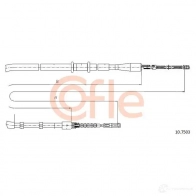 Трос ручника COFLE IGTUFSA Audi 80 10.7503 92.10. 7503