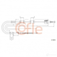 Трос ручника COFLE L3TZO 17.6035 Kia Rio 2 (JB) 2005 – 2011 92 .17.6035