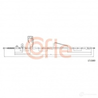Трос ручника COFLE 92. 17.0369 17.0369 TFTFB97 Nissan Navara (D40) 2 Пикап 2.5 dCi 4WD (D40TT. D40T. D40M. D40BB) 190 л.с. 2009 – 2025