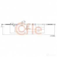 Трос ручника COFLE 74DH035 Toyota RAV4 17.1556 92.17.15 56