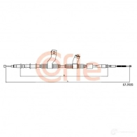 Трос ручника COFLE Chevrolet Lacetti 1 (J200) 2003 – 2013 B3BBG 17.3515 92 .17.3515