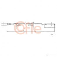 Трос сцепления COFLE 1AZH8A 1702.7 92.1 702.7 Iveco Daily 2 Фургон 45-10 V 103 л.с. 1989 – 1996