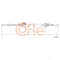 Трос сцепления COFLE 11.2531 92.11 .2531 Opel Corsa (B) 2 Хэтчбек 1.4 i (F08) 54 л.с. 1993 – 2000 18XC8