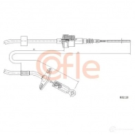 Трос сцепления COFLE 632.13 4CQGH 92. 632.13 4300011