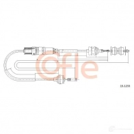 Трос сцепления COFLE 92.15 .1233 Peugeot 306 1 (7A, 7C, N3, N5) Хэтчбек 2.0 S16 150 л.с. 1994 – 2001 QER40AP 15.1233