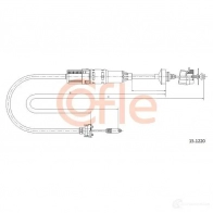 Трос сцепления COFLE 15.1220 92.15.122 0 4298778 SKL6AN2