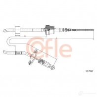 Трос сцепления COFLE Fiat Palio 92. 12.7200 ZB3ST 12.7200