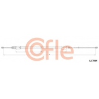 Трос ручника COFLE U8WN VO Citroen C3 1 (FC, PF1) Хэтчбек 1.6 16V HDi 109 л.с. 2005 – 2025 92.1.CT004