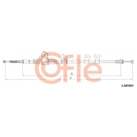 Трос ручника COFLE Mitsubishi Pajero 4 (V80) 2006 – 2020 TYHW 7DE 92.1.MT007