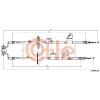 Трос ручника COFLE Opel Mokka (X) 1 Кроссовер 1.6 CDTI 4x4 (_76) 110 л.с. 2018 – 2025 92.1.OP024 L 5KPOR
