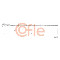 Трос газа COFLE 92.10.077 Volkswagen Transporter (T3) 3 1979 – 1992 27C6 8