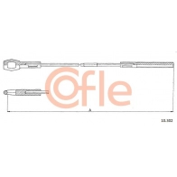 Трос сцепления COFLE 92.10.302 1440992448 SUXY H