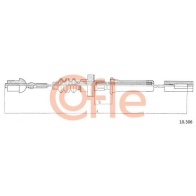 Трос сцепления COFLE 1440992451 K GT8VO 92.10.306