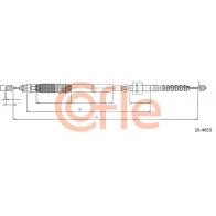 Трос ручника COFLE 1440992619 CAHB P 92.10.4653