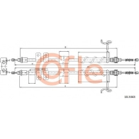 Трос ручника COFLE T8 TA3C4 92.10.5343 Ford Transit Connect